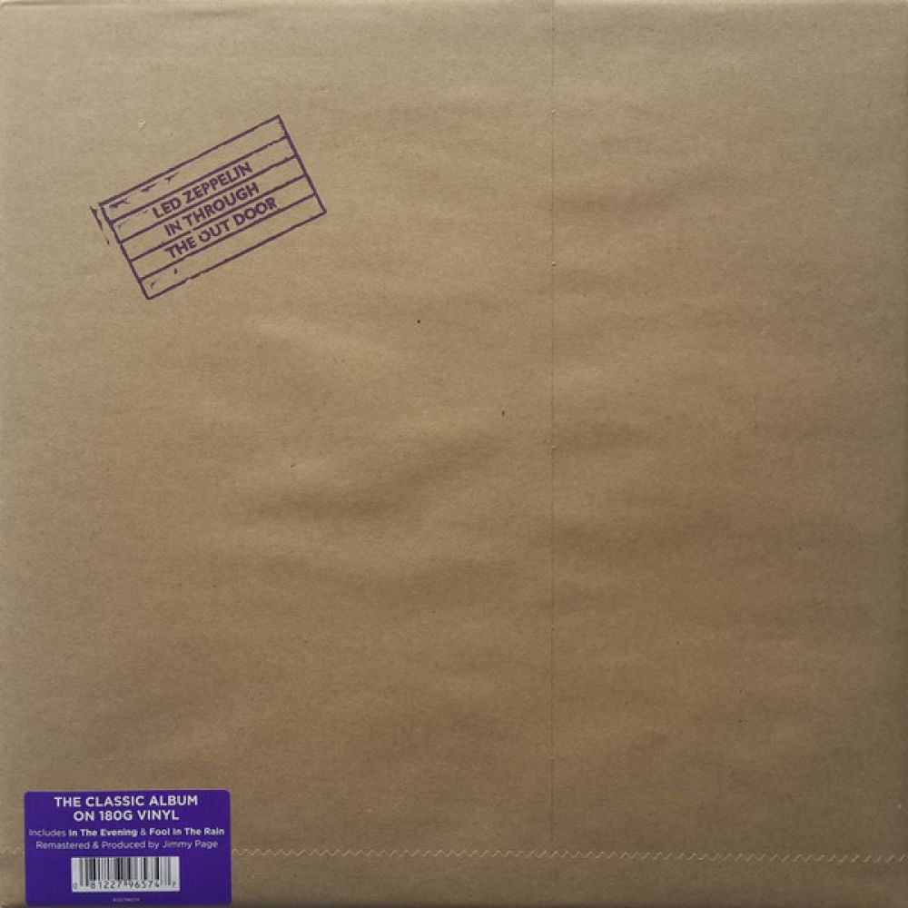 Intense Records Buy In Through The Out Door Led Zeppelin
